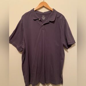 George men’s 2XL gray polo shirt